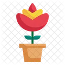 Plant Pot Spring Icon