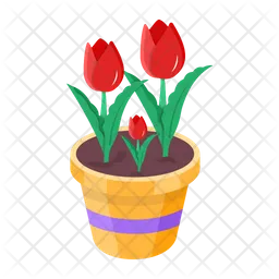 Plant and flowers  Icon