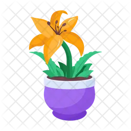 Plant and flowers  Icon