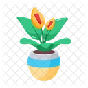 Plant and flowers  Icon