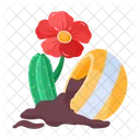 Plant and flowers  Icon