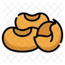Plant Based Protein Soybeans Crunchy Snack Icon