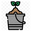 Bucket Plant Farm Icon