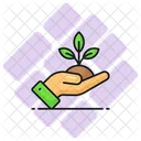 Plant Sprout Care Icon