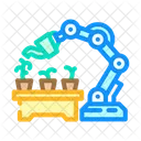 Plant Care Robot Icon
