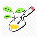 Plant Digging Hand Shovel Digging Shovel Icon