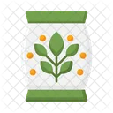 Plant Fertilizer Agriculture Product Fertilizer Bag Icon