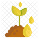 Water Water Drop Plant Icon