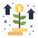 Grow Money Startup Icon