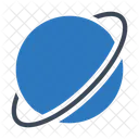 Saturn Plant Space Icon