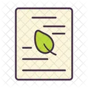Ecology Plant Leaf Icon