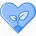 Heart Love Sprout Icon