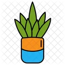 Plant On Pot  Icon