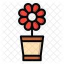 Plant Pot Flower Potted Plant Icon