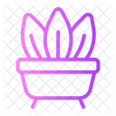 Plant Pot Decorative Plant Icon
