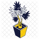 Plant Pot Indoor Plant Office Plant Icon