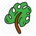 Plant Retro Tree Retro Leaf Icon