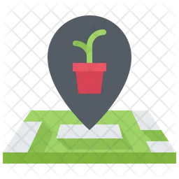 Plant Shop Location  Icon
