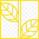 Plant square motif  アイコン