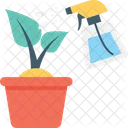 Plant Watering Care Icon