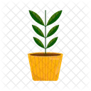 Planta Tropical Verde Icon