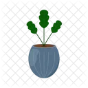 Planta Tropical Verde Icon