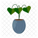 Planta Tropical Verde Icon