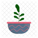 Planta Tropical Verde Icon