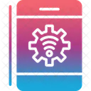 Cog Configuracion Punto De Acceso Movil Icono