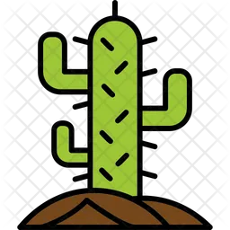 Planta de cactus  Icono