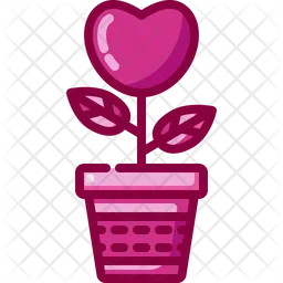 Planta de amor  Icono