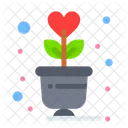 Planta de amor  Icono