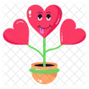 Planta de amor  Icono