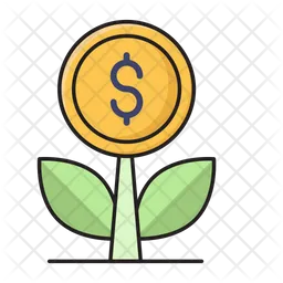 Planta de dinero  Icono