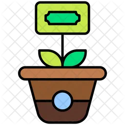 Planta de dinero  Icono