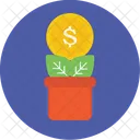 Planta de dinero  Icono