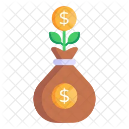 Planta de dinero  Icono