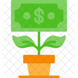 Planta del dólar  Icono