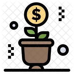 Planta de dinero  Icono