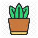 Planta De Escritorio Icono