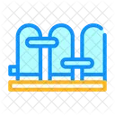 Agua Filtracion Fabrica Icono