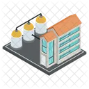 Fabrica Industria Molino Icono