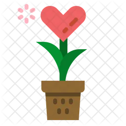 Planta de amor  Ícone