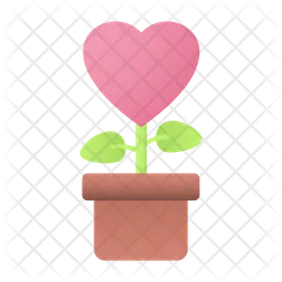 Planta de amor  Ícone