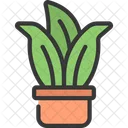 Planta doblada  Icono