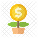 Planta del dólar  Icono