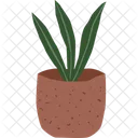 Planta Cero Residuos Pensar En Verde Icono