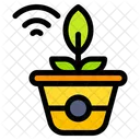 Planta Inteligente Inteligente Planta Icono