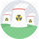 Planta Nuclear Nucler Potencia Icon