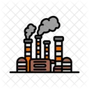 Planta Quimica Industria Fabricacion Icono